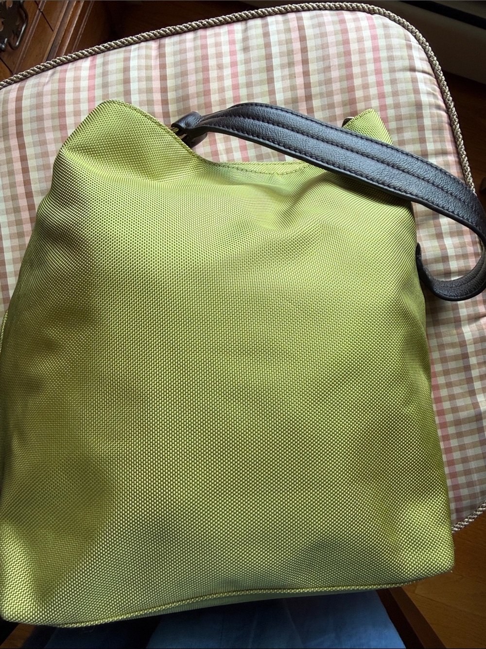 Jean Pierre Kilfa JPK Paris 75. Lime Shoulder Bag - Picture 2 of 6